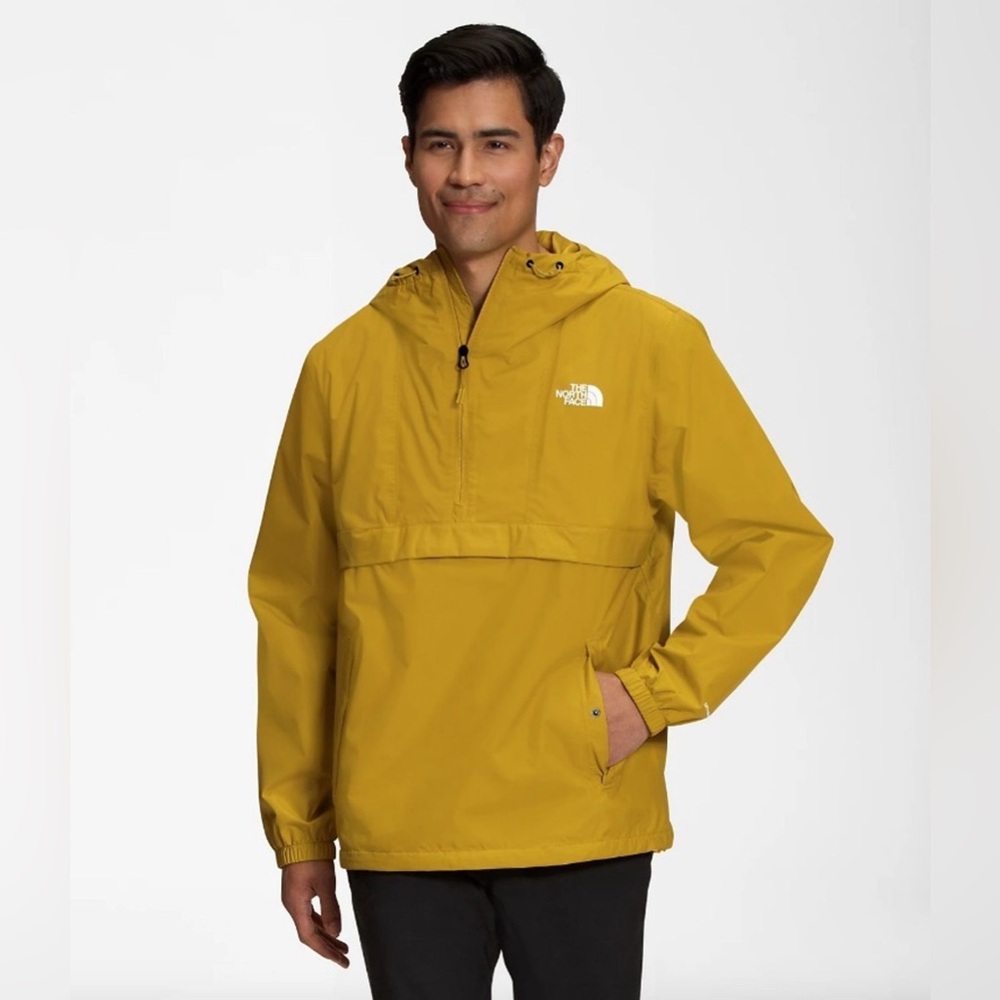 NWT The North Face Mustard Yellow Antora Rain Jacket Size S
